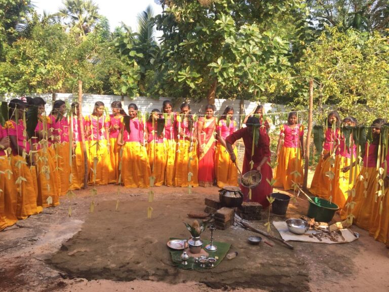 சாரதா நிலைய மாணவிகளின் தைத்திருநாள் கொண்டாட்டம்..
