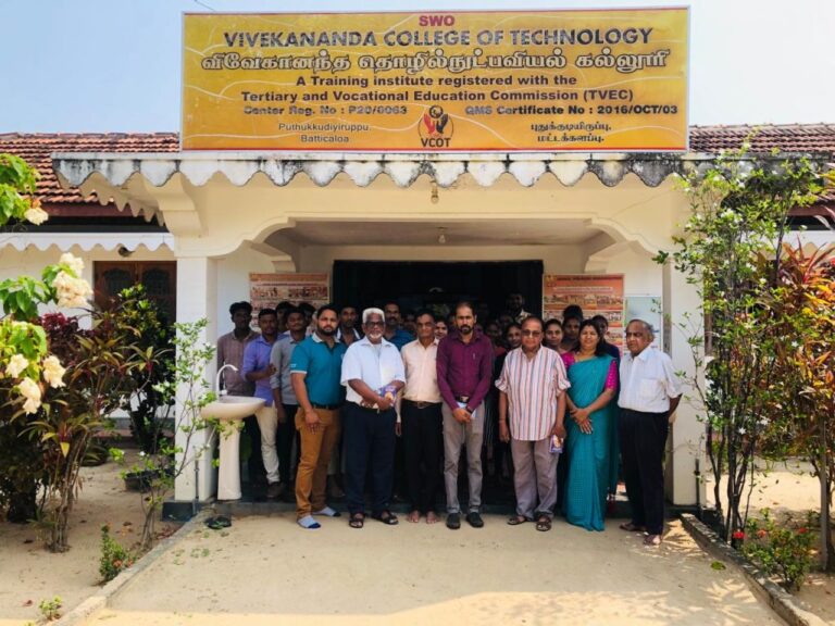 இலண்டன் கனகதுர்கை அம்மன் ஆலயத் தலைவரின் மட்டக்களப்பு விஜயம்