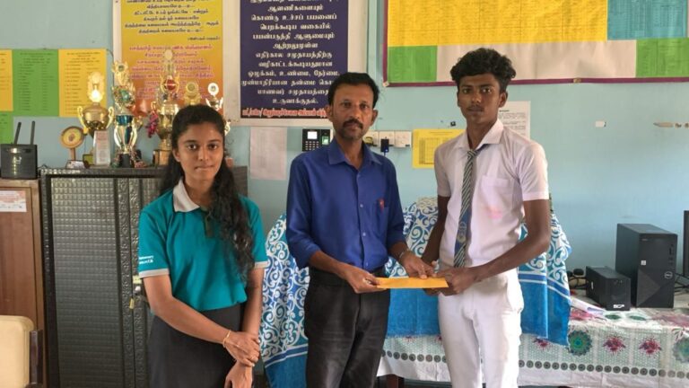 எமது திட்டத்தில் மேலும் ஐந்து புதிய மாணவர்கள்