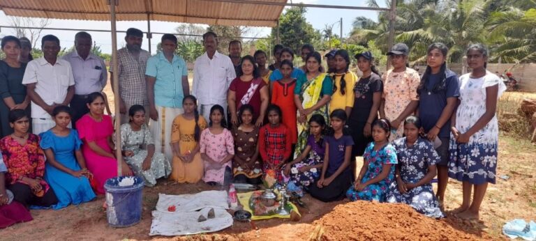 அன்னை ஸ்ரீ சாரதா நிலையத்திற்கான அடிக்கல் நாட்டு விழா