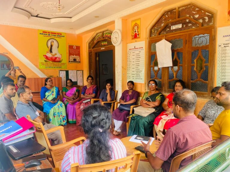 முல்லைத்தீவில் உள்ள அன்னை ஸ்ரீ சாரதா நிலையத்திற்கு களவிஜயம்